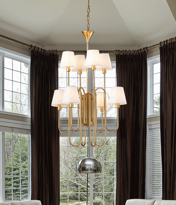 보르나 8등 펜던트조명, 인테리어조명