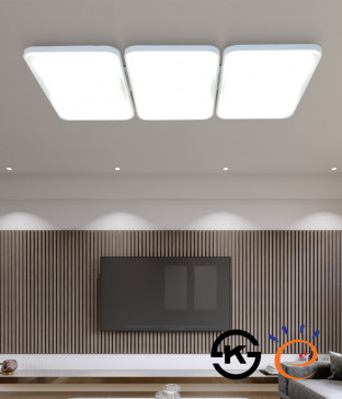 베르제6등 KS고효율 친환경 국산LED거실등 리모콘거실등(150W)